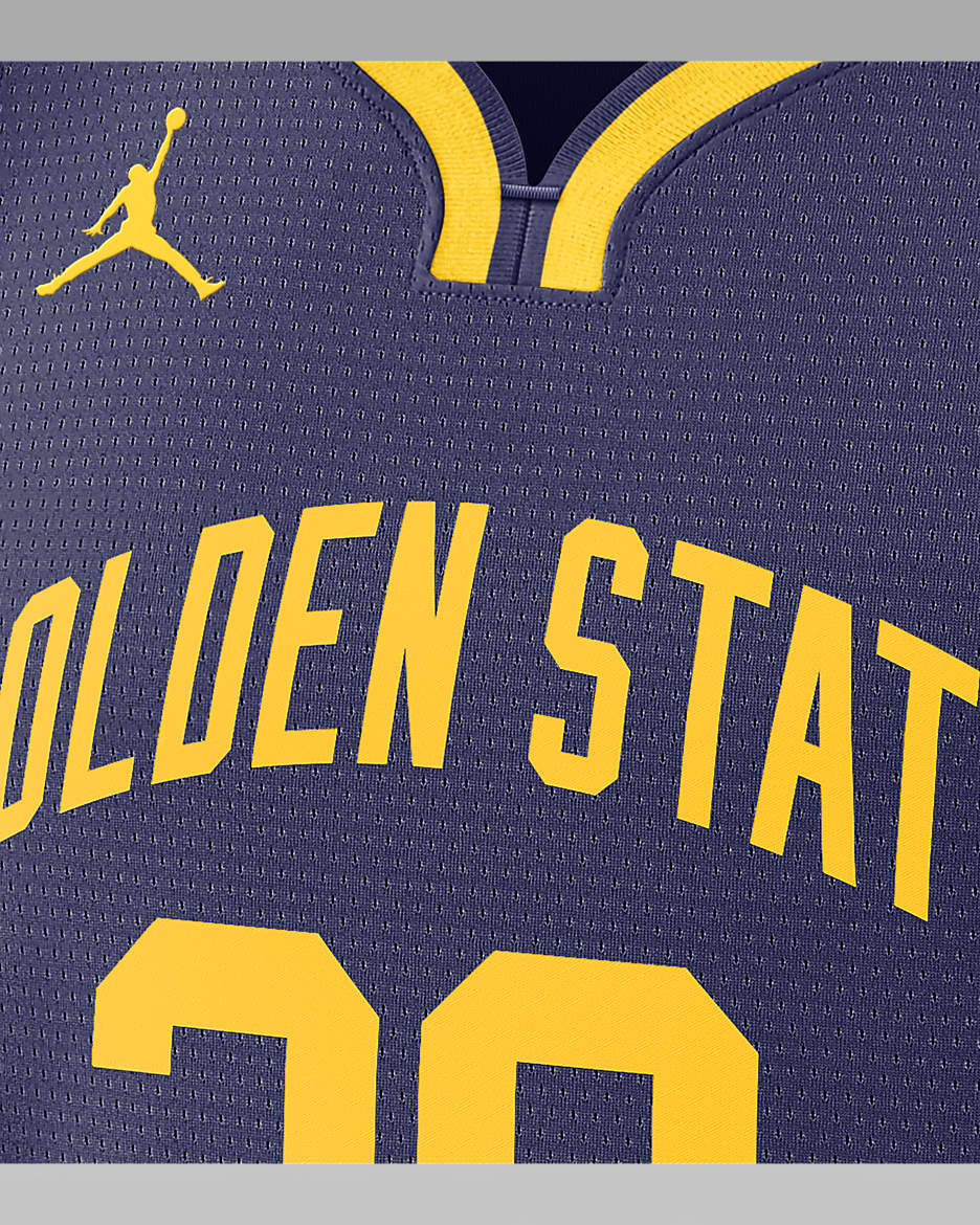 Jordan Golden State Warriors Stephen Curry Dri Fit NBA Swingman Jersey